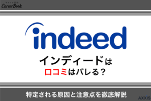 インディード(Indeed)の口コミはバレる?特定される原因と注意点を徹底解説